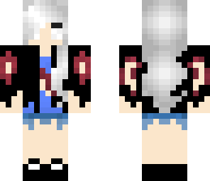 zombie herobrine girl
