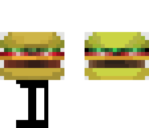 hamburger on a pedestal