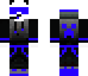 blue panda
