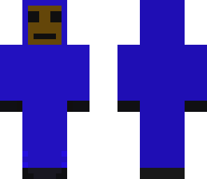 evil blue man