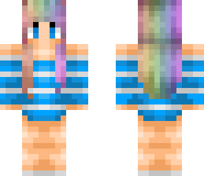 rainbow girl