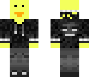 duck with hoodie