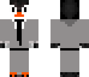 penguin in suit