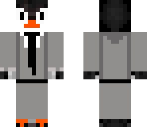 penguin in suit
