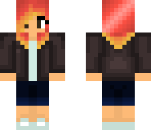 fire hair girl