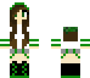 grass block girl