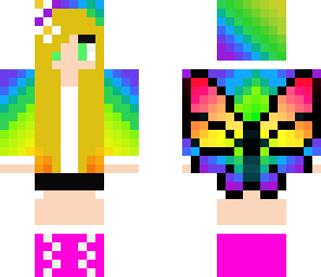 butterfly girl