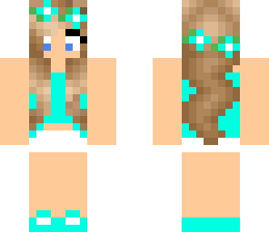 blue girl
