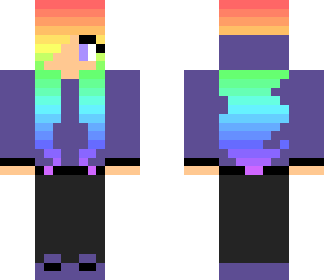 rainbow girl