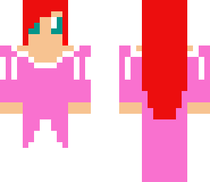 ariel in fancy dress