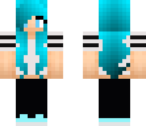 blue hair
