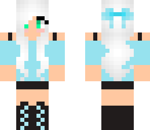 light blue girl