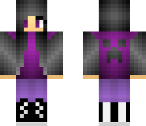 purple creeper girl