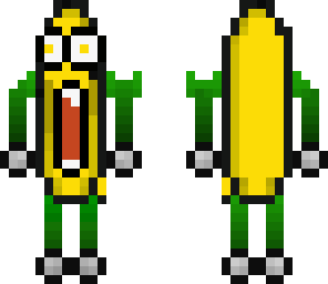 shocked banana