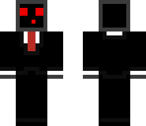 black slime in a suit