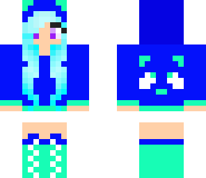 panda mint girl