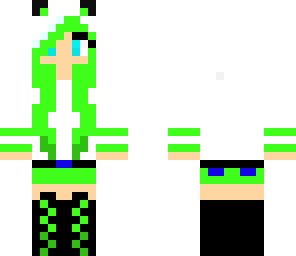 green fox girl