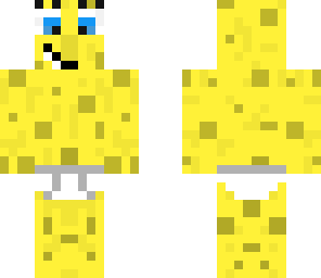spongebob in his underpants