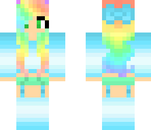 rainbow girl