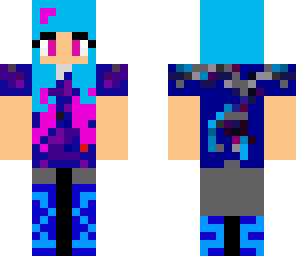 paint splash girl