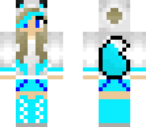 blue wolf girl