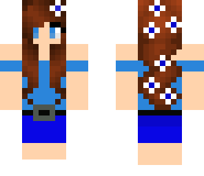blue summer girl buckle your pants