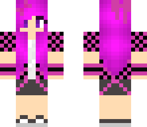 pink haired girl