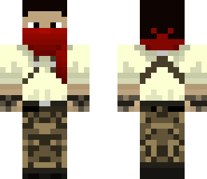wasteland adventurer with bandanna