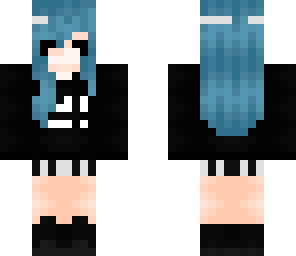 blue hair_