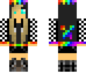 rainbow hoodie