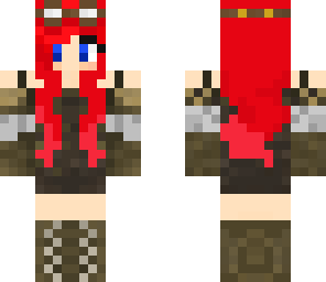 steampunk redhead