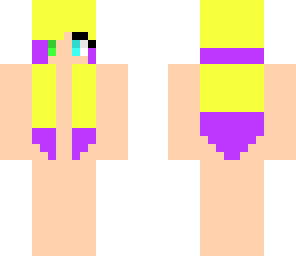 yellow and purple girl base
