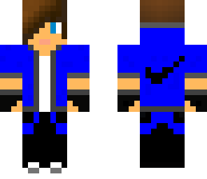 blue nike boy