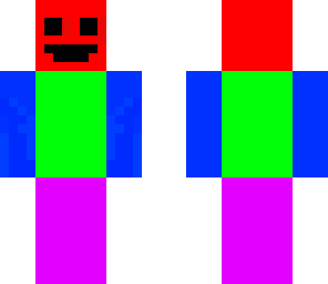 smiling coulor man