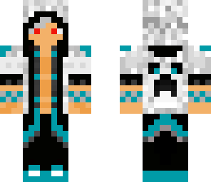 boy with white hair