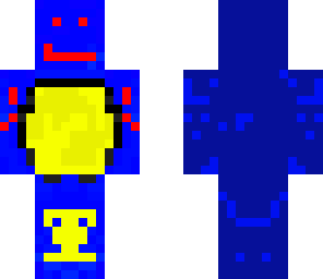 the blue apple guy