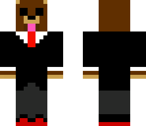 bear in a suit