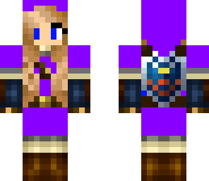 purple tunic linkette