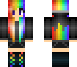 rainbow girl
