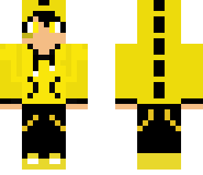 yellow dino hoodie