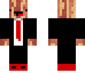 bacon in a suit