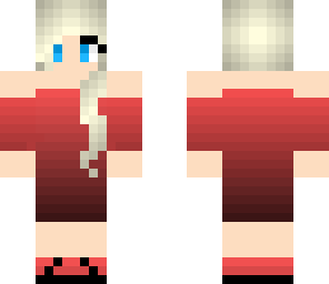 red dress girl