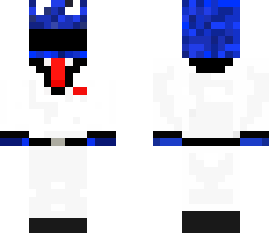 white suit cookie monster
