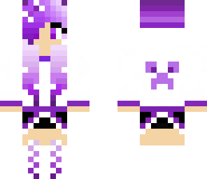 purple creeper girl