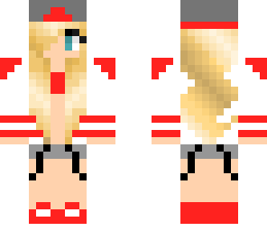 cute blonde high school girl