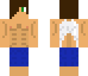 shirtless me