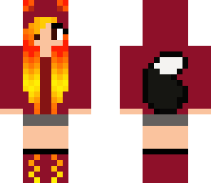 fire wolf girl 2