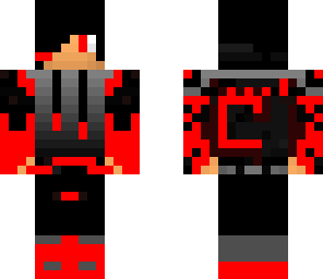 black and red dude
