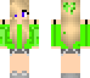 green girl