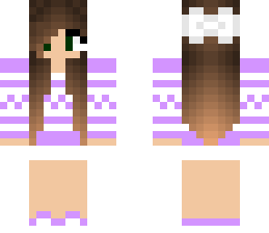 purple and white